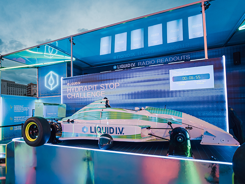 Large-format real-time content — LED display environment